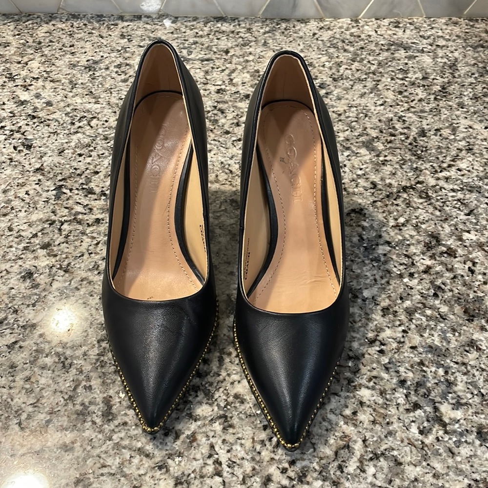 Coach Waverly heel size 8